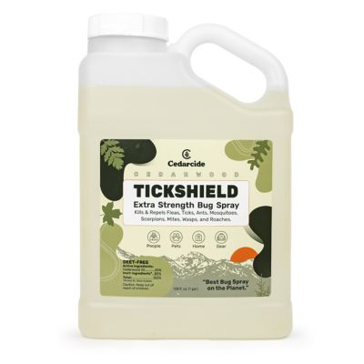 Cedarcide 1 gal. Tickshield Extra-Strength Bug Spray, Cedarwood