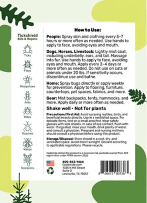 Image showing  Tickshield Extra-Strength Bug Spray, Lemongrass, 1 Pint