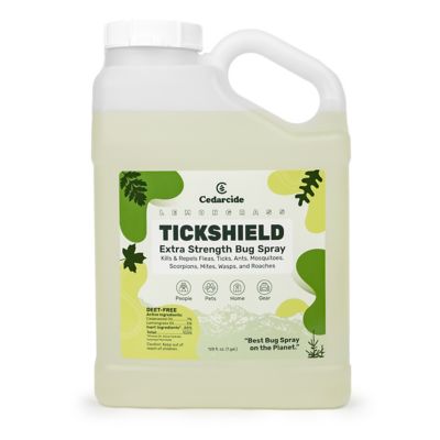 Cedarcide 1 gal. Tickshield Extra-Strength Bug Spray, Lemongrass