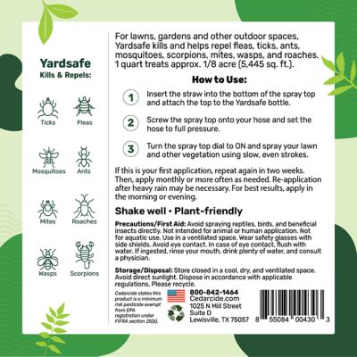 Image showing  1 qt. Yardsafe Ready-to-Use Lawn Treatment
