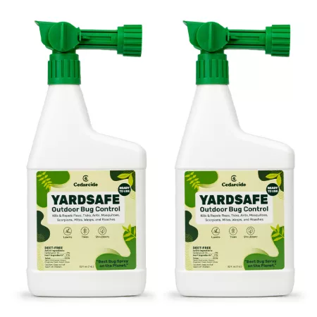 Cedarcide 2 quarts Yardsafe Ready-to-Use Lawn Treatment Lawn & Garden Insect Control