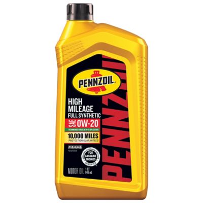 Pennzoil Full Synthetic High Mileage 0W20, 550069989
