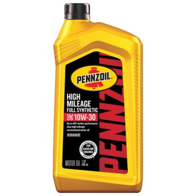 Pennzoil Full Synthetic High Mileage 10W30, 550069995