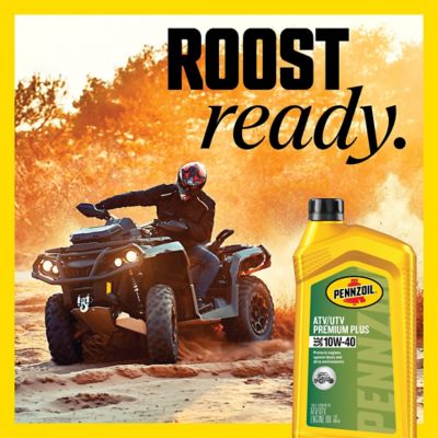 Image showing  ATV/UTV Premium Plus 10W-40 Engine Oil