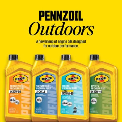 Image showing 5 th Pennzoil ATV/UTV Premium Plus 10W-40 Engine Oil