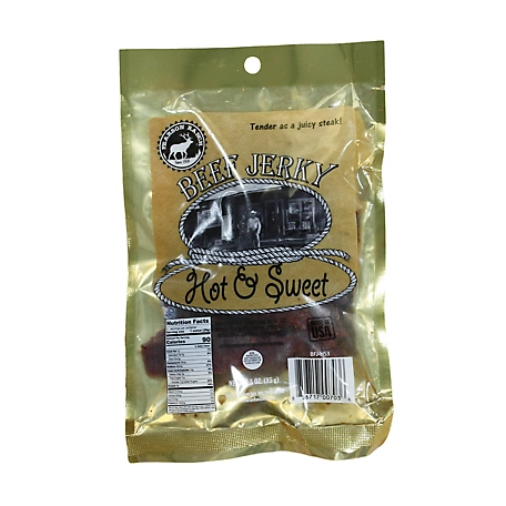 Pearson Ranch Jerky Hot and Sweet Premium Tender Beef Jerky, BFJ-HS3