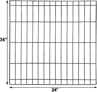 Image showing  36 in. H Exercise Pen with Door, EX8PEN3624