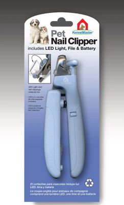 Image showing 7 th KennelMaster Pink Pet Nail Clipper, PNC-LED-P