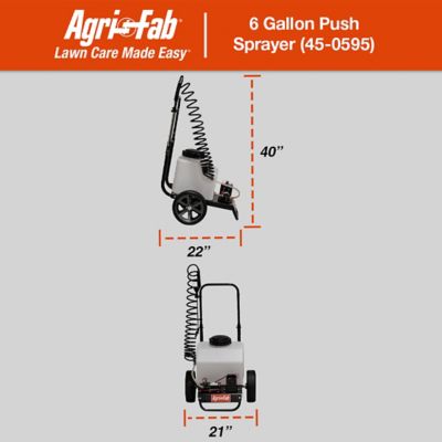 Image showing  6 gal. Cordless Push Sprayer
