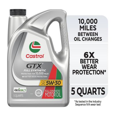 Castrol GTX Full Synthetic 5W-30, 5QT