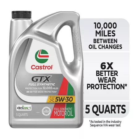 Castrol 5 quarts 5W-30 GTX Full Synthetic Oil Motor Oils