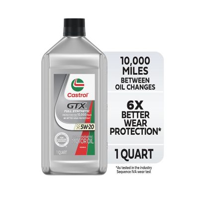 Castrol GTX Full Synthetic 5W-20, 1QT -  15E72D