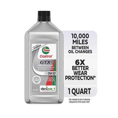 Castrol GTX Full Synthetic 0W-20, 1QT