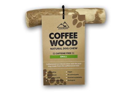 peaksNpaws All-Natural Caffeine-Free Coffee Wood Small Dog Chew Treats