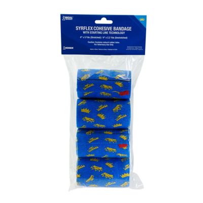 Image showing  Cohesive Horse Bandage, Crown, 4-Pack
