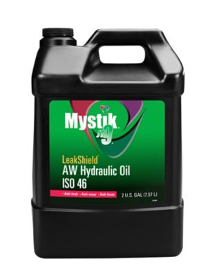 Mystik 2 gal. ISO 46 JT9 LeakShield AW Hydraulic Oil