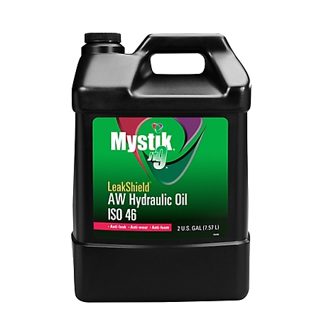 Mystik ISO 46 JT9 LeakShield AW Hydraulic Oil, 2 gal.