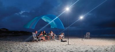 Image showing 6 th STKR Concepts Fli Telescoping Area Light + 6.5 ft. Extension, 14206