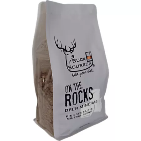 Buck Bourbon On the Rocks Granular Deer Mineral NY 6.5 lb bag Game Attractants