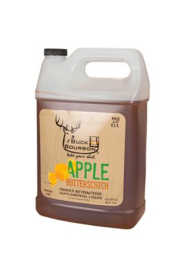 Buck Bourbon 1 gal. Apple Butterscotch Supplemental Liquid Attractant, NY