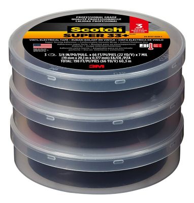 Scotch Super 33+ Vinyl Electrical Tape, 7100092424