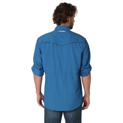 Image showing  Men's Performance Long-Sleeve Snap-Front Shirt