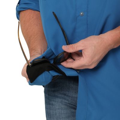 Image showing 5 th Wrangler Men's Performance Long-Sleeve Snap-Front Shirt