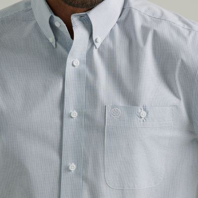 Image showing  Men's George Strait Print Long-Sleeve Button-Down Shirt