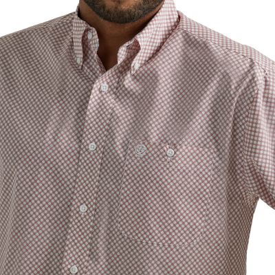Image showing  Men's George Strait Print Long-Sleeve Button-Down Shirt