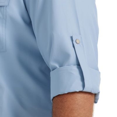 Image showing  Men's Performance Long-Sleeve Snap-Front Shirt