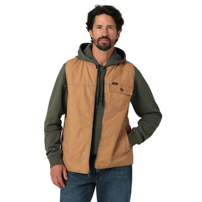 Wrangler Men's Lined Rancher Vest