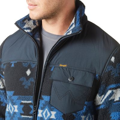 Image showing  Men's Zip-Front Sherpa Jacket