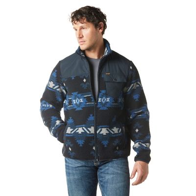 Wrangler Men's Zip Front Sherpa Jacket