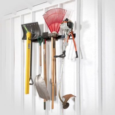 Image showing  4 Hook Rake/Shovel/Cord Rack (48 in.), S4HRSCR