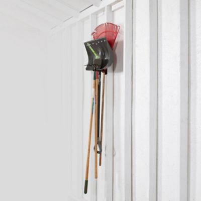 Image showing  1 Hook Rake/Shovel/Cord Rack, S1HRSCR
