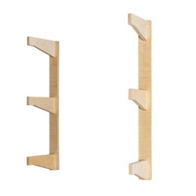 Image showing  3 Tier Lumber/Ski/Ladder Rack, Unfinished, S3LSLRU