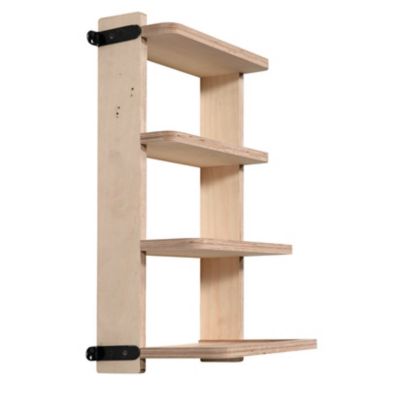 Image showing 6 th SHEDorize 4-Shelf Stud Shelving, 16 in., Unfinished