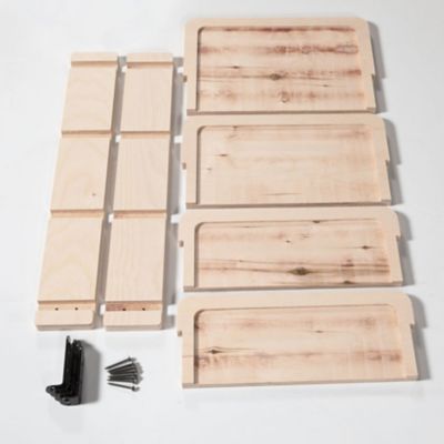 Image showing 8 th SHEDorize 4-Shelf Stud Shelving, 16 in., Unfinished