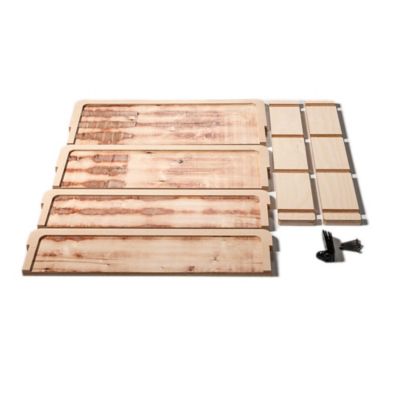 Image showing 8 th SHEDorize 4-Shelf Stud Shelving, 24 in., Unfinished