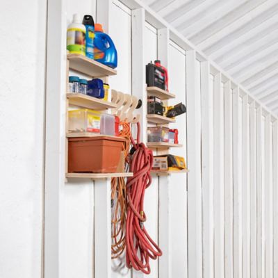 Image showing  8-Shelf Stud Shelving, 16 in., Unfinished