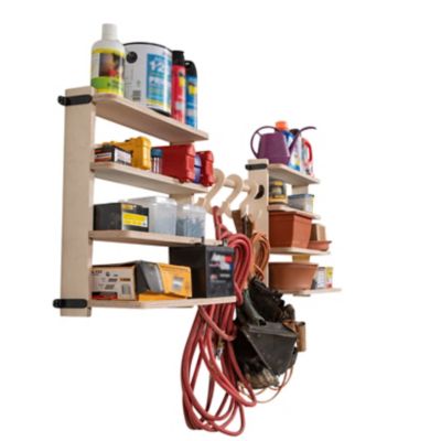 Image showing  8-Shelf Stud Shelving, 24 in., Unfinished