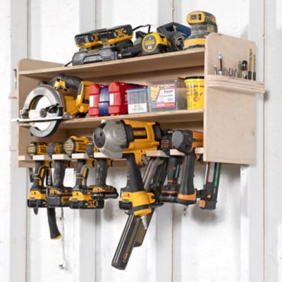 Image showing  Cordless Tool Shelf, Unfinished, SCTSU