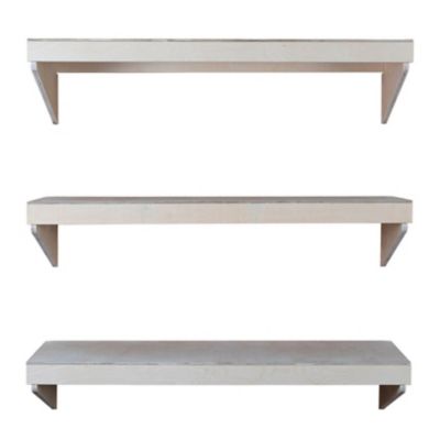 Image showing  3-Tier Wall Shelf, 16 in. x 48 in., Unfinished