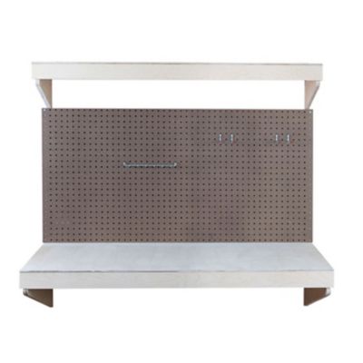 Image showing  Workbench with Pegboard and Accessories, Unfinished (24 in. x 48 in.), SWPA2448U