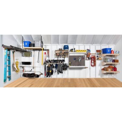 Image showing 7 th SHEDorize Workbench with Pegboard and Accessories, Unfinished (24 in. x 48 in.), SWPA2448U