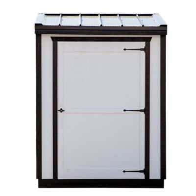 Image showing  4 ft. x 6 ft. Wall Hugger Storage Shed