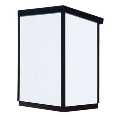 Image showing  4 ft. x 6 ft. Wall Hugger Storage Shed