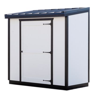 SHEDorize Wall Hugger Storage Shed (4 ft. x 8 ft.), SWHSS48