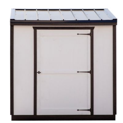 Image showing  6 x 8ft. Wall Hugger Storage Shed