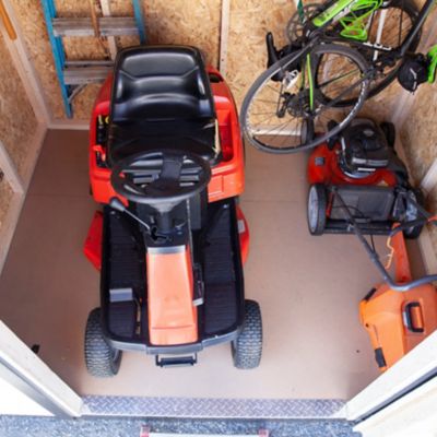 Image showing  6 x 8ft. Wall Hugger Storage Shed